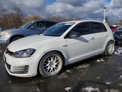 Salvage cars for sale at East Granby, CT auction: 2017 Volkswagen GTI S