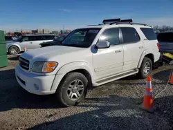 Salvage cars for sale at Columbus, OH auction: 2003 Toyota Sequoia Limited