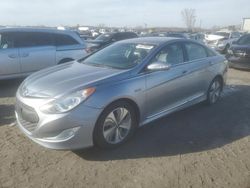 Salvage cars for sale at Kansas City, KS auction: 2014 Hyundai Sonata Hybrid