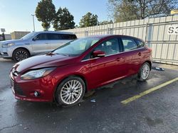 Ford Focus salvage cars for sale: 2014 Ford Focus Titanium