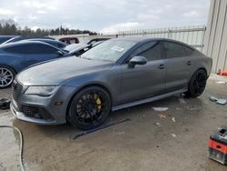 Salvage cars for sale at Franklin, WI auction: 2014 Audi RS7