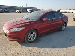 Salvage cars for sale at Harleyville, SC auction: 2018 Ford Fusion SE