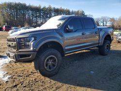 Salvage cars for sale at North Billerica, MA auction: 2018 Ford F150 Raptor