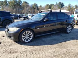 Salvage cars for sale at Mendon, MA auction: 2011 BMW 328 I Sulev