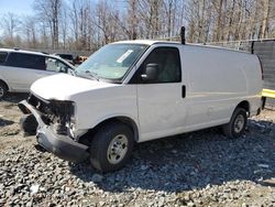 Salvage trucks for sale at Waldorf, MD auction: 2017 Chevrolet Express G2500