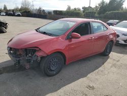 Salvage cars for sale at San Martin, CA auction: 2018 Toyota Corolla L