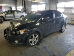 Salvage cars for sale at Fort Wayne, IN auction: 2015 Chevrolet Sonic LTZ