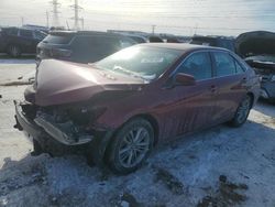 Toyota Camry le Vehiculos salvage en venta: 2016 Toyota Camry LE