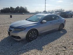 Salvage cars for sale at Taylor, TX auction: 2016 Acura TLX