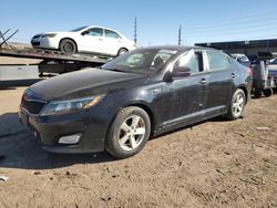 Salvage cars for sale at Colorado Springs, CO auction: 2015 KIA Optima LX