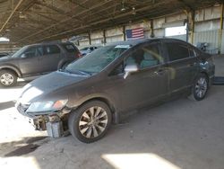 Salvage cars for sale at Phoenix, AZ auction: 2010 Honda Civic EX