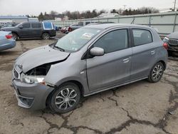 Mitsubishi salvage cars for sale: 2017 Mitsubishi Mirage ES