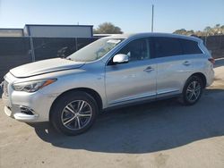 Salvage cars for sale at Orlando, FL auction: 2019 Infiniti QX60 Luxe