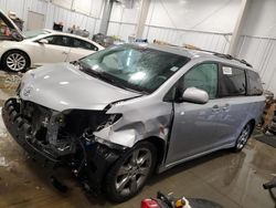 Carros salvage a la venta en subasta: 2012 Toyota Sienna Sport