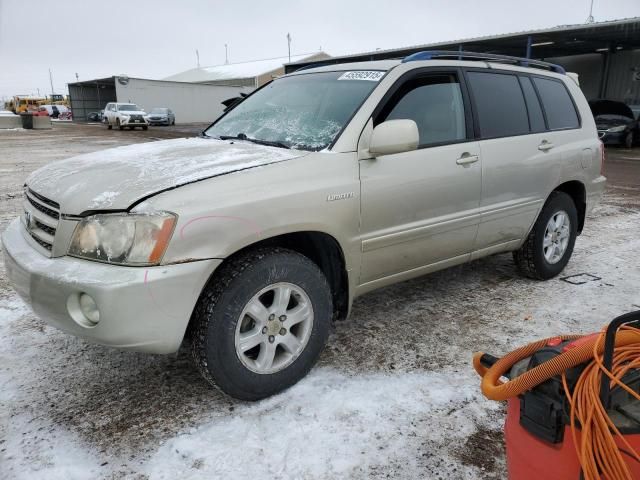 2002 Toyota Highlander Limited