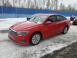 Volkswagen salvage cars for sale: 2019 Volkswagen Jetta S