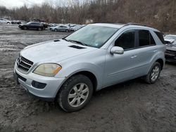 Mercedes-Benz m-Class salvage cars for sale: 2007 Mercedes-Benz ML 350