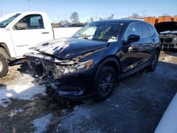 Salvage cars for sale at Bridgeton, MO auction: 2019 Mazda CX-5 Touring