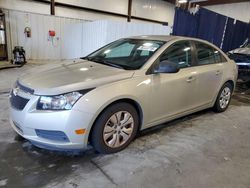 2013 Chevrolet Cruze LS en venta en Byron, GA