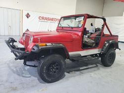 Salvage cars for sale at Dunn, NC auction: 1989 Jeep Wrangler / YJ Laredo