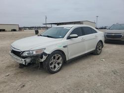 Salvage cars for sale at Temple, TX auction: 2010 Ford Taurus SEL