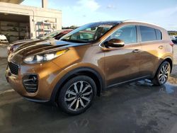 Salvage cars for sale at West Palm Beach, FL auction: 2017 KIA Sportage EX