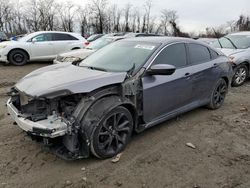 Salvage cars for sale at Baltimore, MD auction: 2019 Honda Civic Sport