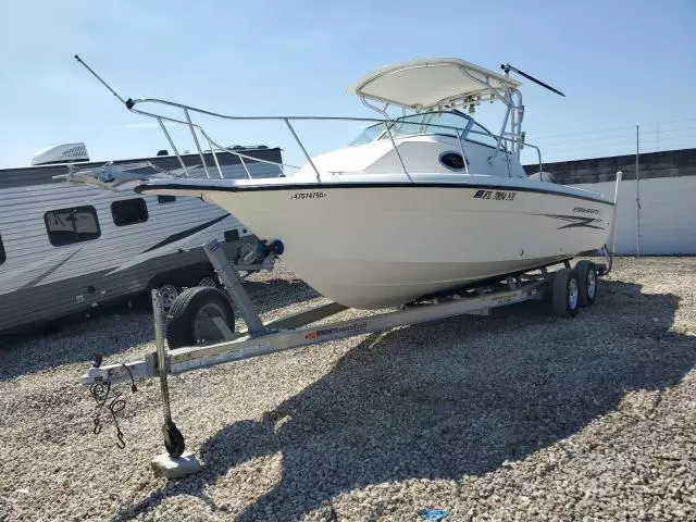 2005 Hydra Sport Boat With Trailer