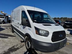 Salvage cars for sale at North Billerica, MA auction: 2015 Ford Transit T-350