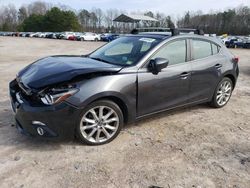 Salvage cars for sale from Copart Charles City, VA: 2014 Mazda 3 Grand Touring