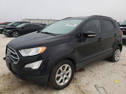 Salvage cars for sale at Haslet, TX auction: 2020 Ford Ecosport SE