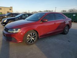 Salvage cars for sale at Wilmer, TX auction: 2017 Volkswagen Jetta SE