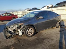 Salvage cars for sale at Bakersfield, CA auction: 2021 Toyota Prius Prime LE