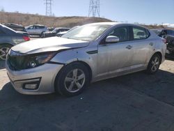 Salvage cars for sale at Littleton, CO auction: 2014 KIA Optima LX