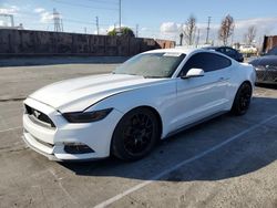 Salvage cars for sale at Wilmington, CA auction: 2016 Ford Mustang