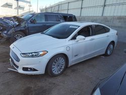 Salvage cars for sale from Copart Albuquerque, NM: 2013 Ford Fusion Titanium Phev