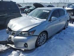 Lexus ct 200 Vehiculos salvage en venta: 2012 Lexus CT 200