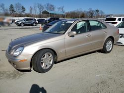 Salvage cars for sale at Spartanburg, SC auction: 2005 Mercedes-Benz E 320 4matic