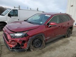 Salvage cars for sale at Windsor, NJ auction: 2022 Toyota Rav4 LE