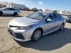 Salvage cars for sale at Martinez, CA auction: 2021 Toyota Camry LE