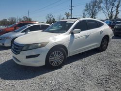 Salvage cars for sale at Riverview, FL auction: 2012 Honda Crosstour EXL