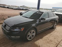 Salvage cars for sale at Phoenix, AZ auction: 2014 Volkswagen Passat SEL