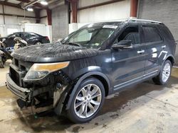 Salvage cars for sale at Chatham, VA auction: 2013 Ford Explorer XLT