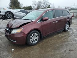 Honda Odyssey ex salvage cars for sale: 2016 Honda Odyssey EX