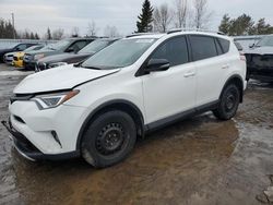 Salvage cars for sale at Bowmanville, ON auction: 2016 Toyota Rav4 SE