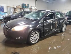 Salvage cars for sale from Copart Elgin, IL: 2012 Ford Focus Titanium