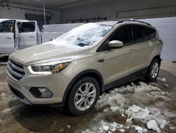 Salvage cars for sale at Candia, NH auction: 2017 Ford Escape SE