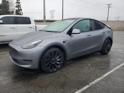 Salvage cars for sale at Rancho Cucamonga, CA auction: 2024 Tesla Model Y