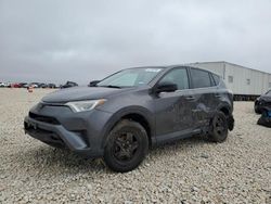 Salvage cars for sale at Taylor, TX auction: 2018 Toyota Rav4 LE