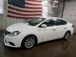 Salvage cars for sale at Lyman, ME auction: 2017 Nissan Sentra S